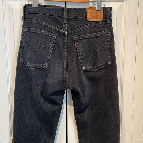 Levi’s Black Button Fly High Rise Jeans‎ Size 28 - Picture 7 of 13